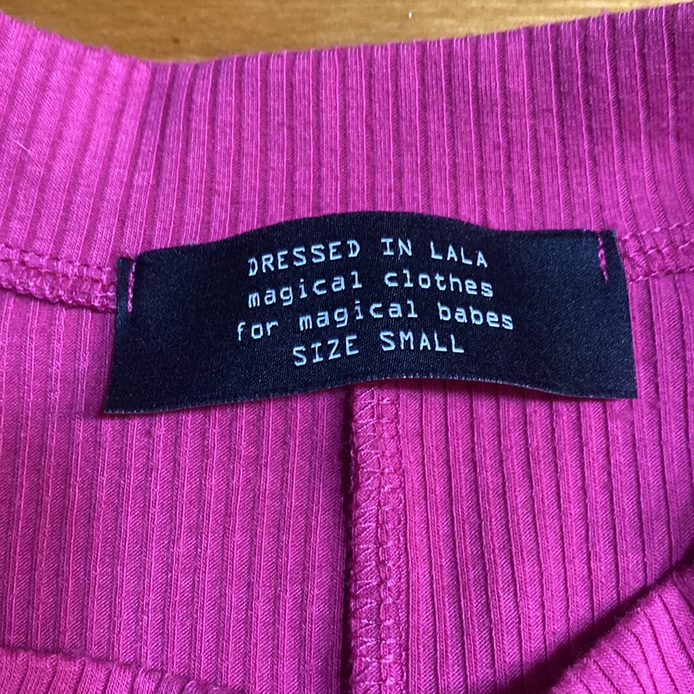 Dressed in LALA Pink Pantsuit - Picture 5 of 9